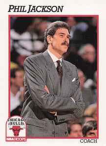 1991-92 NBA Hoops Phil Jackson #224