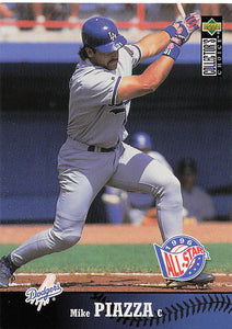 1997 Upper Deck Collector's Choice Team Sets Mike Piazza #LA10