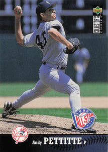 1997 Upper Deck Collector's Choice Team Sets Andy Pettitte #NY10