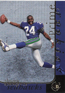 1997 Upper Deck UD3 Shawn Springs #28 RC