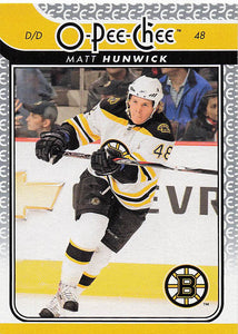 2009-10 O-Pee-Chee Matt Hunck #135