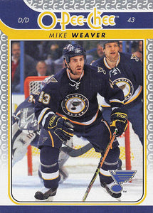 2009-10 O-Pee-Chee Mike Weaver #378
