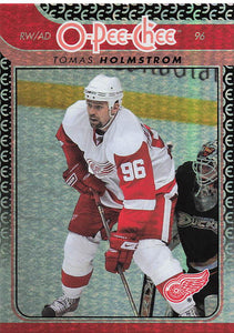 2009-10 O-Pee-Chee Foil Rainbow Tomas Holmstrom #196