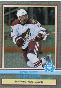 2009-10 O-Pee-Chee Retro Foil Rainbow 080/100 Nigel Dawes #337