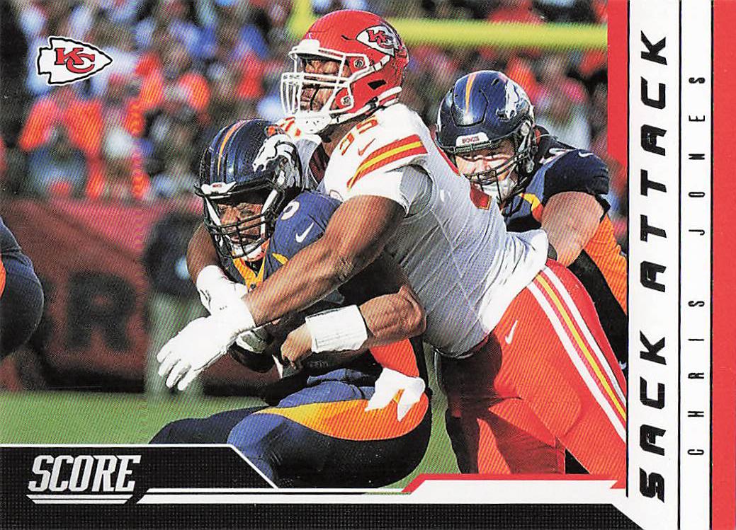 2023 Score Sack Attack Chris Jones #4