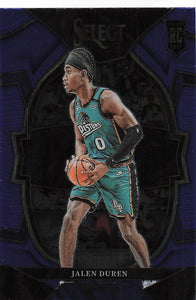 2022-23 Panini Select Basketball Jalen Duren #98 RC