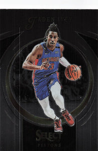 2022-23 Panini Select Basketball Certified Jaden Ivey #4