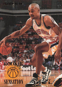 1995-96 Fleer European Grant Hill #211 RC