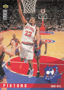 1995-96 Upper Deck Collector's Choice International German Grant Hill #118