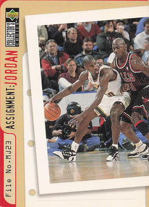 1996-97 Upper Deck Collector's Choice Assignment: Jordan - Gary Payton #366