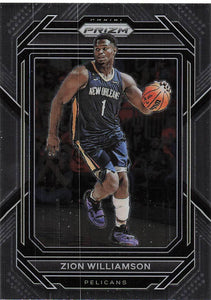 2022-23 Panini Prizm Basketball Zion Williamson #214