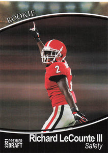 2021 Sage Premier Draft Richard LeCounte III #170