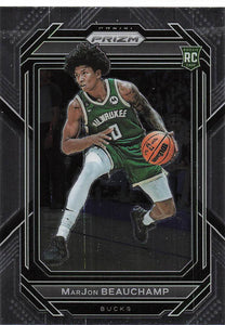 2022-23 Panini Prizm Basketball MarJon Beauchamp #268 RC