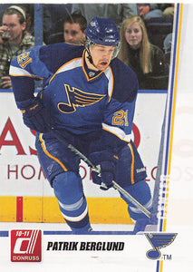 2010-11 Donruss Patrik Berglund #239