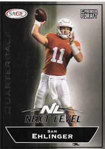 2021 Sage Premier Draft Next Level Sam Ehlinger #151
