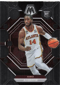2022-23 Panini Mosaic AJ Griffin #201 RC