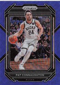 2022-23 Panini Prizm Basketball Blue Wave Pat Connaughton #97
