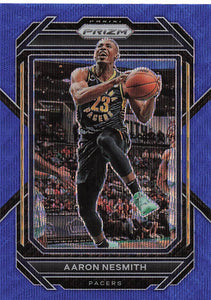 2022-23 Panini Prizm Basketball Blue Wave Aaron Nesmith #111