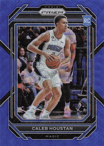 2022-23 Panini Prizm Basketball Blue Wave Caleb Houstan #269 RC