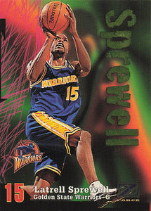 1997-98 Skybox Z-Force Latrell Sprewell #15