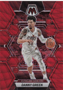 2022-23 Panini Mosaic Red Wave Mosaic Danny Green #80