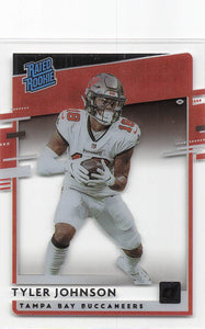 2020 Panini Chronicles Clearly Donruss Rated Rookie Tyler Johnson #RR-TJ RC