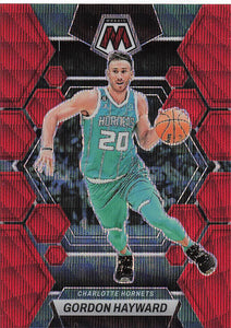 2022-23 Panini Mosaic Red Wave Mosaic Gordon Hayward #127