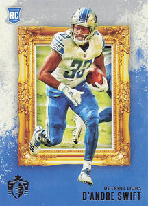 2020 Panini Chronicles Gridiron Kings D'Andre Swift #GK-10 RC