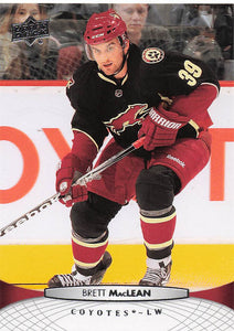 2011-12 Upper Deck Brett MacLean #56