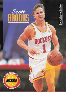 1992-93 Skybox Scott Brooks #343