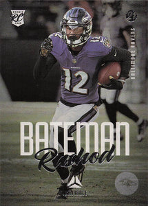 2021 Panini Chronicles Luminance Rashod Bateman #215 RC