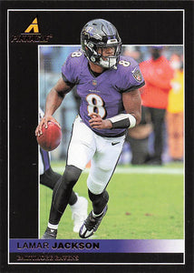 2021 Panini Chronicles Pinnacle Lamar Jackson #8