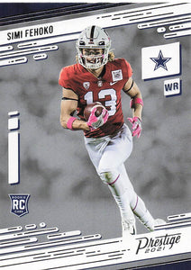 2021 Panini Prestige Simi Fehoko #286 RC