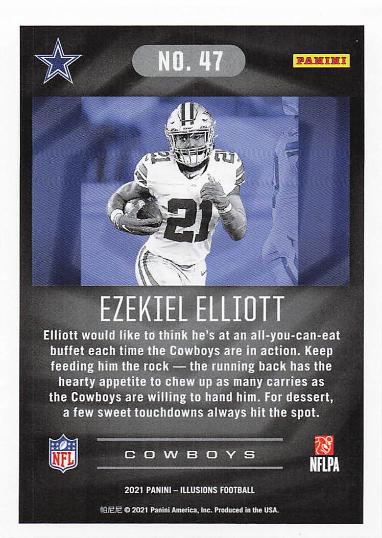 2021 Panini Illusions Ezekiel Elliott#47