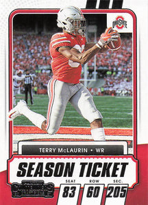2021 Panini Contenders Draft Picks Terry McLaurin #34
