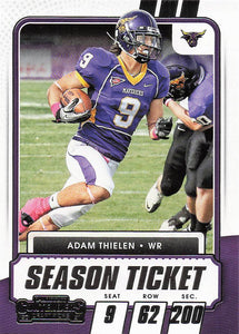 2021 Panini Contenders Draft Picks Adam Thielen #43