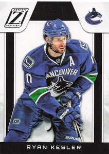 2010-11 Zenith Ryan Kesler #71
