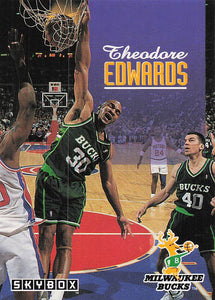 1992-93 Skybox Theodore Edwards #364