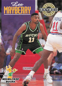 1992-93 Skybox Lee Mayberry #365 RC