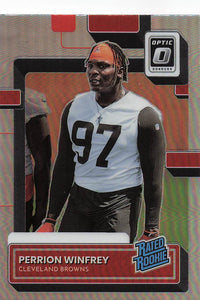 2022 Panini Donruss Optic Preview Holo Perrion Winfrey #P-393 RC