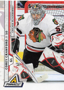 2010-11 Panini Pinnacle Corey Crawford #159