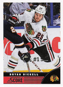 2013-14 Score Bryan Bickell #107