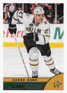 2013-14 Score Aaron Rome #160