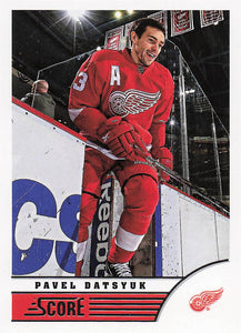 2013-14 Score Pavel Datsyuk #163