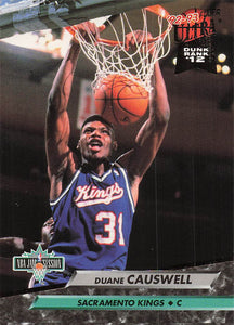 1992-93 Fleer Ultra Duane Causwell #212