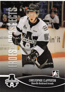 2012-13 In the Game Heroes and Prospects Christopher Clapperton #90