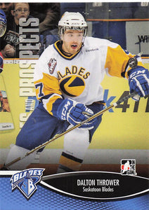 2012-13 In the Game Heroes and Prospects Dalton Thrower #140