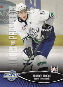 2012-13 In the Game Heroes and Prospects Branden Troock #143