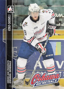 2013-14 In the Game Heroes and Prospects Cole Cassels #19