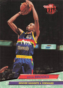 1992-93 Fleer Ultra Kevin Brooks #250
